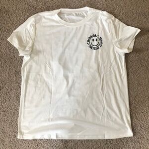 Temu Lake Vibes Tipsy Funny Alcohol White T-Shirts - BRAND NEW, XXL